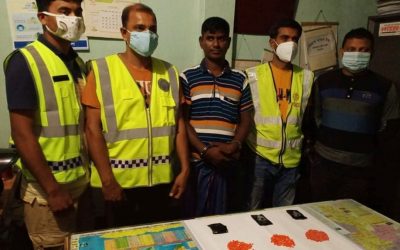 মাধবপুরে ৫৪০ পিস ইয়াবাসহ ২জন আটক