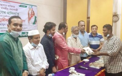 ব্রাহ্মণবাড়িয়ায় প্রধানমন্ত্রীর জন্মদিনউপলক্ষে ছাত্রলীগের বই বিতরণ