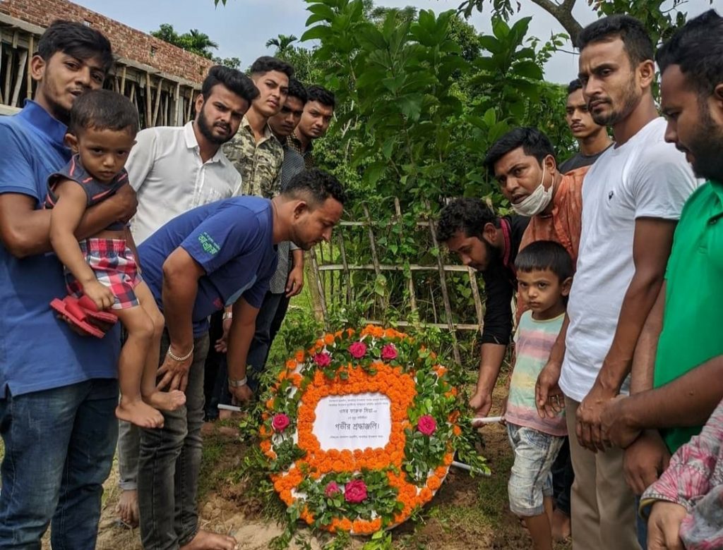 আখাউড়ায় উপজেলা ছাত্রলীগের সাবেক সভাপতি ওমর ফারুক এর প্রথম মৃত্যুবার্ষিকী পালিত