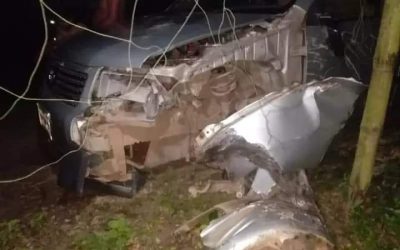আখাউড়া দরুইনে মাইক্রোর ধাক্কায় পা হারাচ্ছে এক গৃহবধূ!
