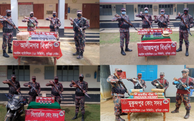 বিপুল পরিমাণ মাদক ও মোটরসাইকেল সহ ৮ লক্ষেরও বেশি টাকার মালামাল উদ্ধার