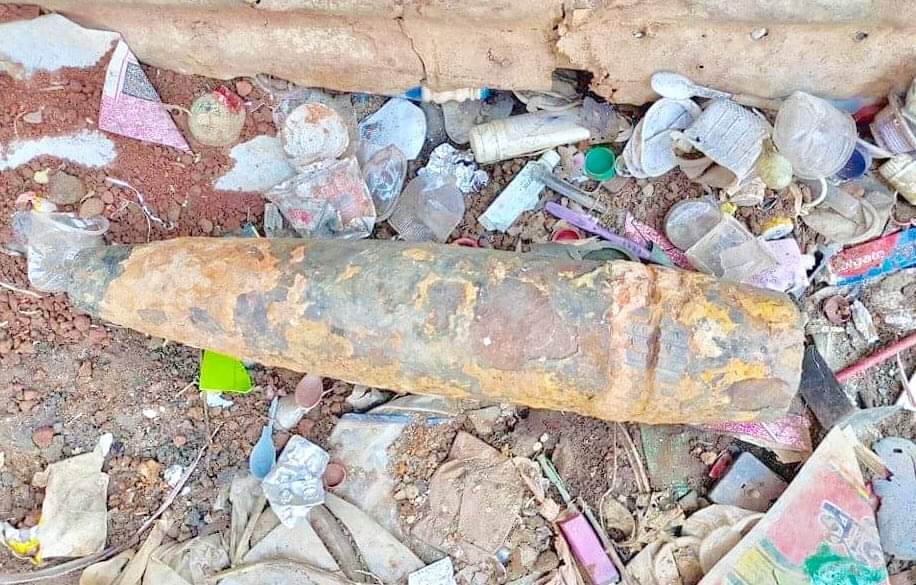 আখাউড়ায় মর্টার সেল উদ্ধার