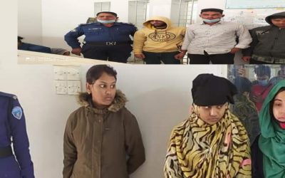 আখাউড়ায় মাদকসহ ৬ যুবক যুবতী গ্রেফতার
