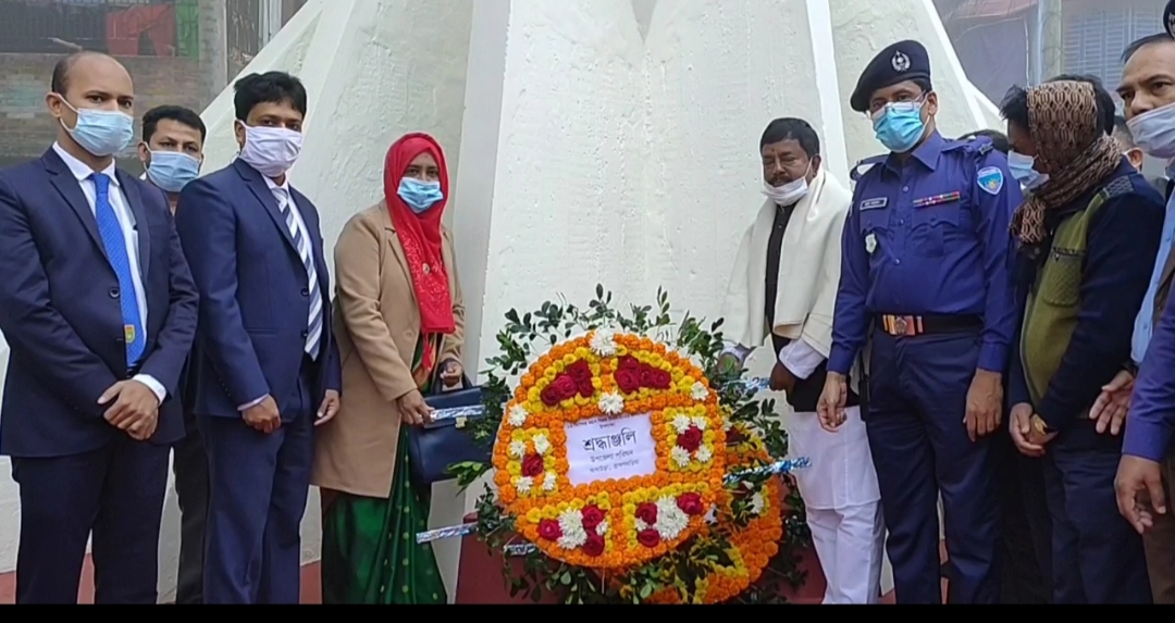 আখাউড়ায় যথাযোগ্য মর্যাদায় মহান বিজয় দিবস পালিত