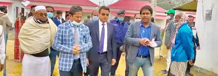 আখাউড়ায় মুজিব শতবর্ষের ঘর পরিদর্শন করলেন প্রধানমন্ত্রীর উপ প্রেস সচিব