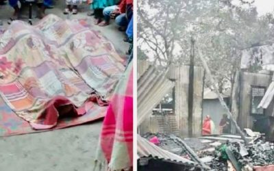 নবীনগরে বিদ্যুৎপৃষ্ট হয়ে চাচা বাতিজার মৃত্যু