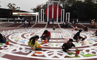 ভাষা শহীদদের শ্রদ্ধা জানাতে প্রস্তুত গোটা জাতি