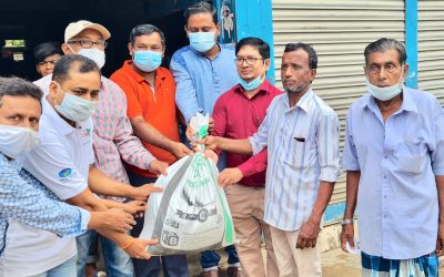 আখাউড়ায় ‘অভুক্ত’ প্রবাসীর পরিবারসহ অসহায়দের পাশে বসুন্ধরা গ্রুপ