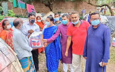 আখাউড়ায় প্রধানমন্ত্রীর উপহার পেলেন বেদে সম্প্রদায়