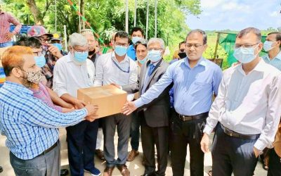 আখাউড়া দিয়ে প্রধানমন্ত্রীর উপহার হাড়িভাঙ্গা আম পৌছাল ত্রিপুরায়