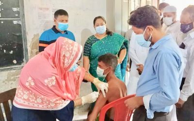 আখাউড়ায় শুরু হয়েছে গণটিকা কার্যক্রম কর্মসূচী