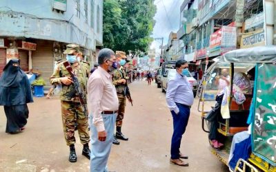 আখাউড়ায় লকডাউন ভঙ্গের দায়ে ১১ মামলায় ৪০০০ টাকা জরিমানা