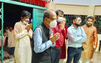 আখাউড়া কেন্দ্রীয় আখড়া পরিদর্শন করলেন ভারতীয় সহকারী হাইকমিশনার