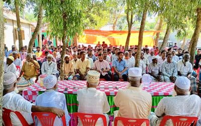 আখাউড়ায় চেয়ারম্যান প্রার্থী লুৎফুরের সমর্থনে সভা