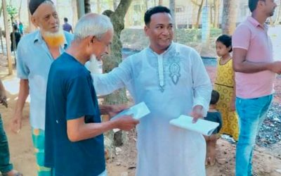 গণসংযোগে ব্যস্ত সময় পার করছেন চেয়ারম্যান প্রার্থী শাহজাহান