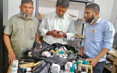 আখাউড়ায় আমদানি নিষিদ্ধ ঔষধ জব্দ করেছে কাস্টম কর্তৃপক্ষ