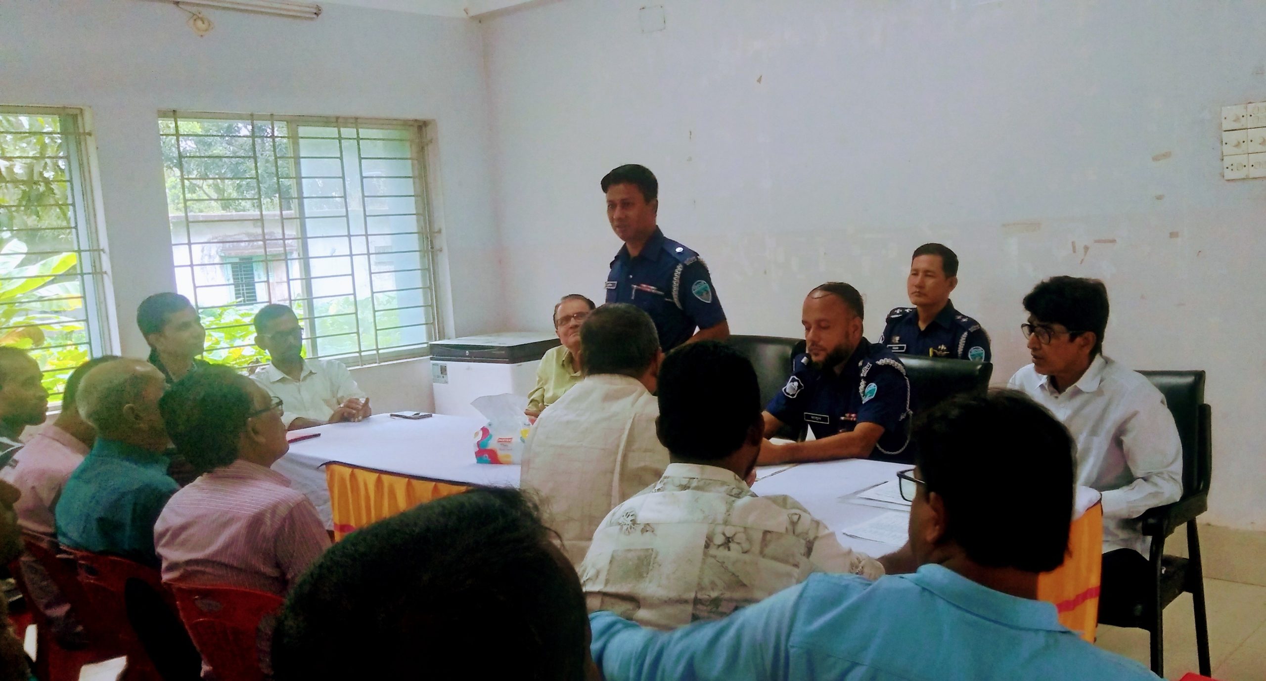 আখাউড়ায় দুর্গাপুজার আগে মন্দিরের জায়গা উদ্ধারের দাবি