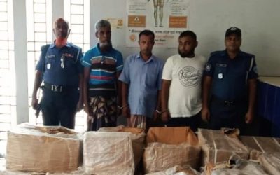 আখাউড়ায় ভারতীয় কফিসহ গ্রেপ্তার ৩