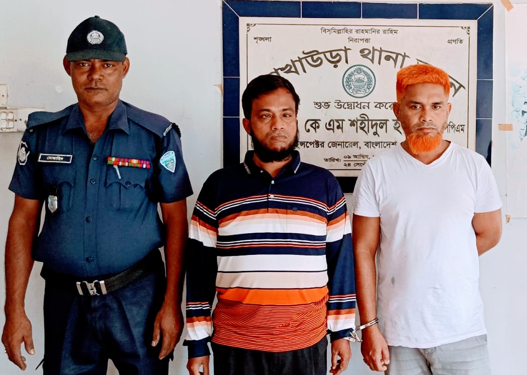 আখাউড়ায় বিস্ফোরক, আইনের মামলায় গ্রেফতার ২