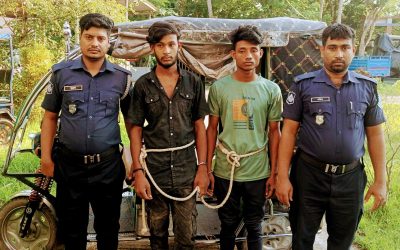 আখাউড়ায় যাত্রীবেশে ইজিবাইক ছিনতাই কালে আটক ২