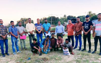 আখাউড়ায় ৫ মাদকসেবীর জেল,জরিমানা।
