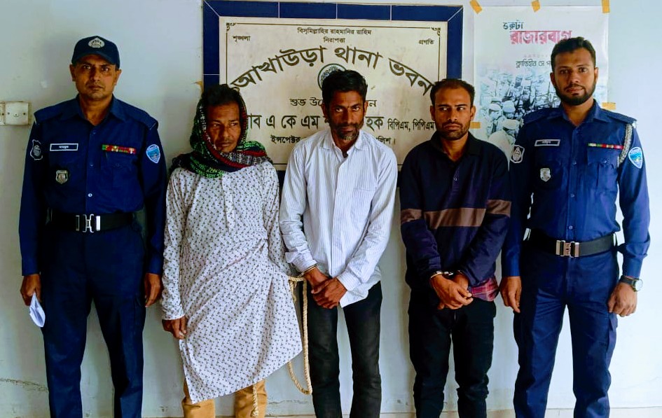 আখাউড়ায় যাবজ্জীবন সাজাপ্রাপ্ত আসামিসহ গ্রেফতার ৩