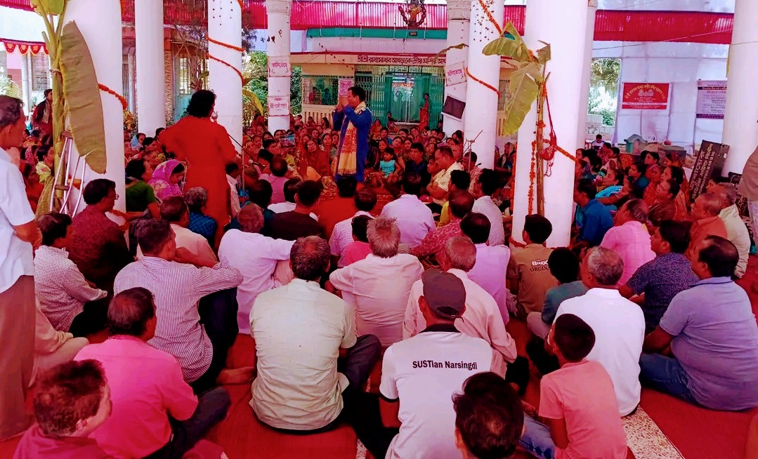 আখাউড়ায় হরিনাম সংকীর্তন উৎসব