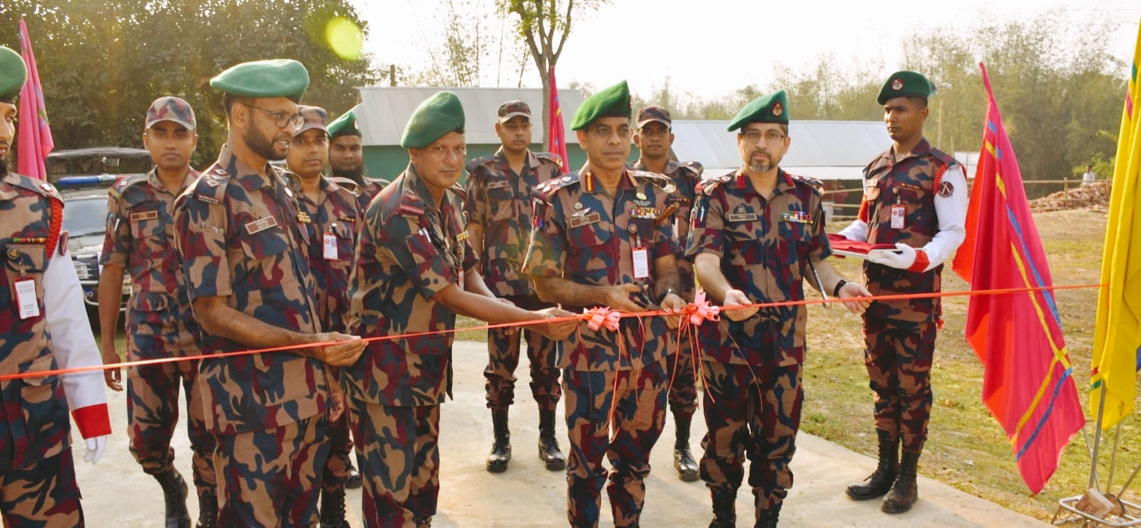 কসবায় সীমান্তে নতুন বিওপি উদ্বোধন