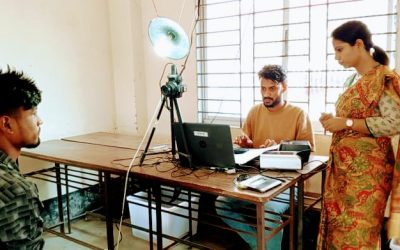 আখাউড়ায় ভোটার হালনাগাদের ছবি তোলা কার্যক্রম শুরু