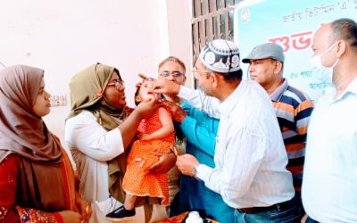 আখাউড়ায় ভিটামিন ‘এ’ ক্যাপসুল ক্যাম্পেইন উদ্বোধন, পাচ্ছে ২৫ হাজার শিশু