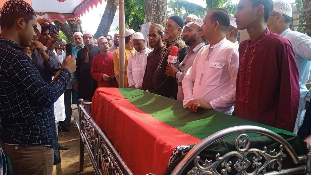 প্রবাসী জিয়া পরিষদের উপদেষ্টা রফিক মিয়ার দাফন সম্পন্ন