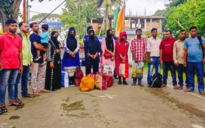 আখাউড়া দিয়ে ভারতে সাজা ভোগের পর দেশে ফিরলেন ১৪ বাংলাদেশী