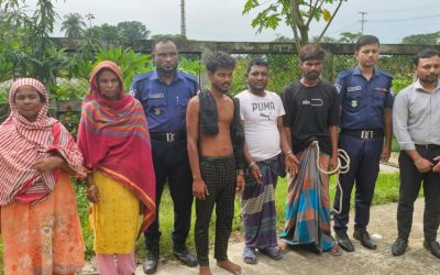আখাউড়ায় দুই নারীসহ পাঁচ মাদক সেবীর কারাদণ্ড