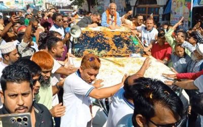 নিজ নির্বাচনী এলাকায় সাধারণ মানুষের ভালোবাসায় সিক্ত,মুশফিকুর রহমান