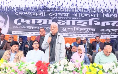 দেশের প্রতি আত্মত্যাগ বেগম খালেদা জিয়াকে বিশ্বনেত্রী করেছে – মুশফিকুর রহমান