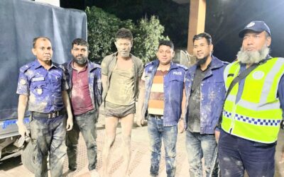 বিজয়নগরে পুলিশের সাহসিকতায় দুর্ধর্ষ ডাকাত গ্রেফতার