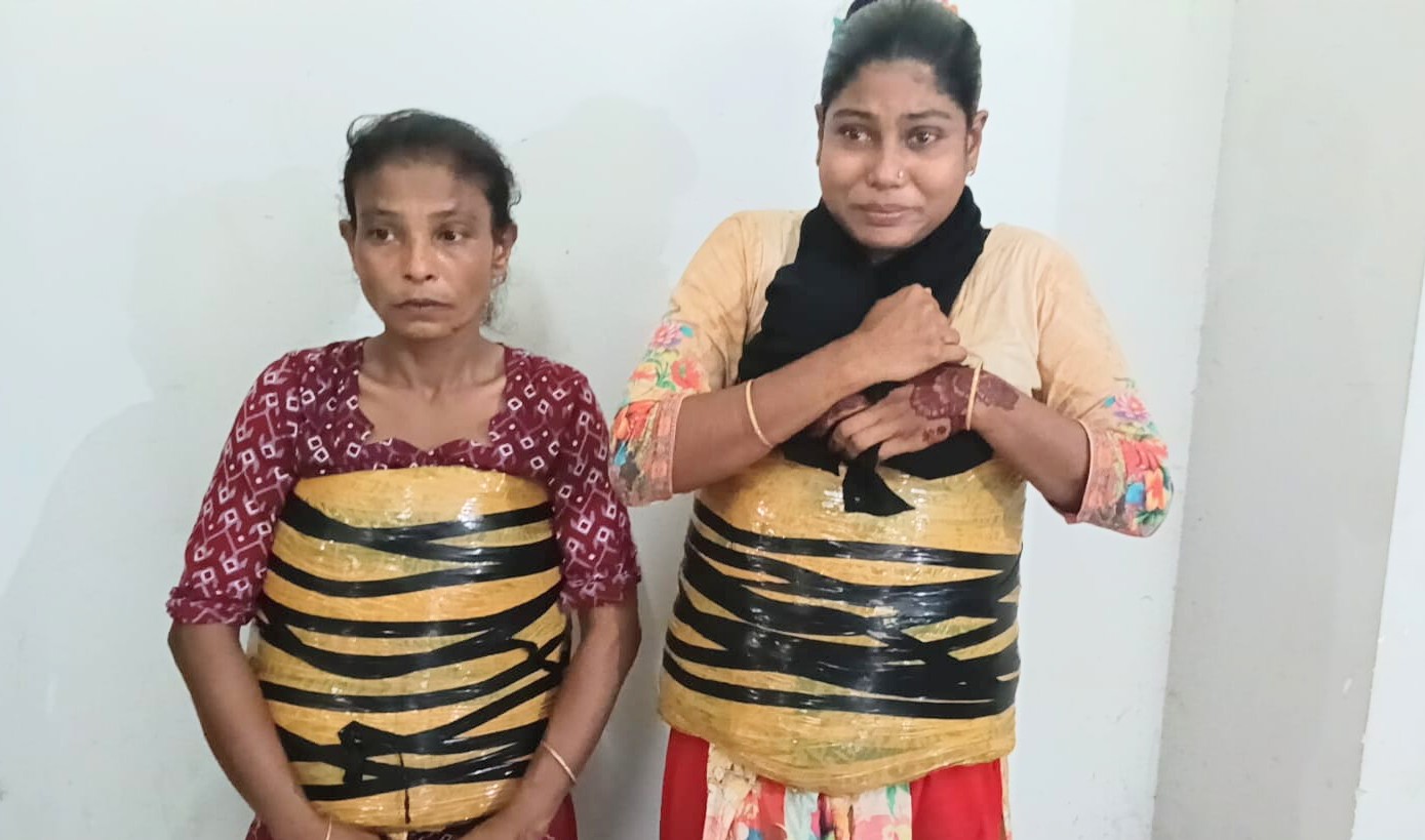 আখাউড়ায় গাঁজাসহ দুই নারী গ্রেফতার