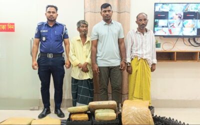 কসবায় গাঁজা পাচার কালে চাকরিচ্যুত বিজিবি সদস্যসহ আটক-৩