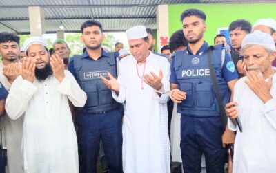 প্যারোলে মুক্তি পেয়ে মায়ের জানাজায় সেচ্ছাসেবক লীগ নেতা!