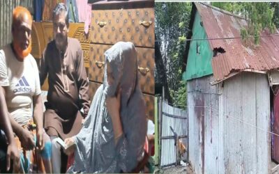 আলেকপুরে অসহায় পরিবারের পাশে-হাজী সালাউদ্দিন ভূঁইয়া