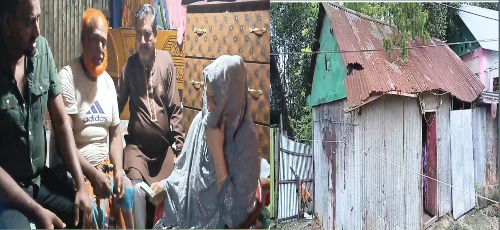 আলেকপুরে অসহায় পরিবারের পাশে-হাজী সালাউদ্দিন ভূঁইয়া