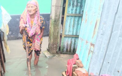 নাজুক ড্রেনেজ ব্যবস্থা, আখাউড়া পৌরশহরে জলাবদ্ধতায় ভোগান্তিতে